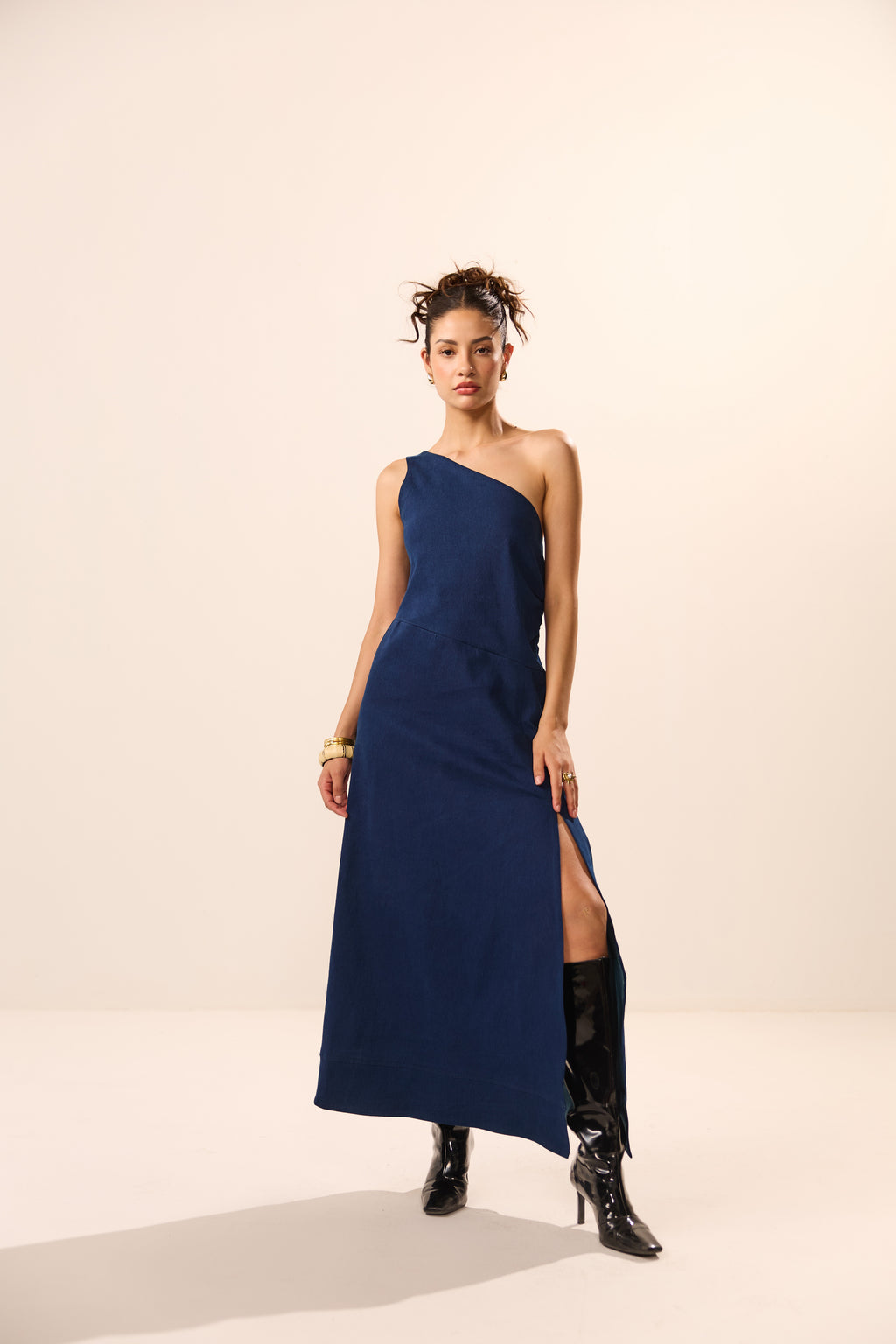Kate Denim Maxi Dress