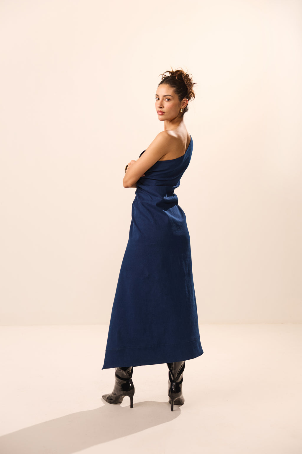 Kate Denim Maxi Dress