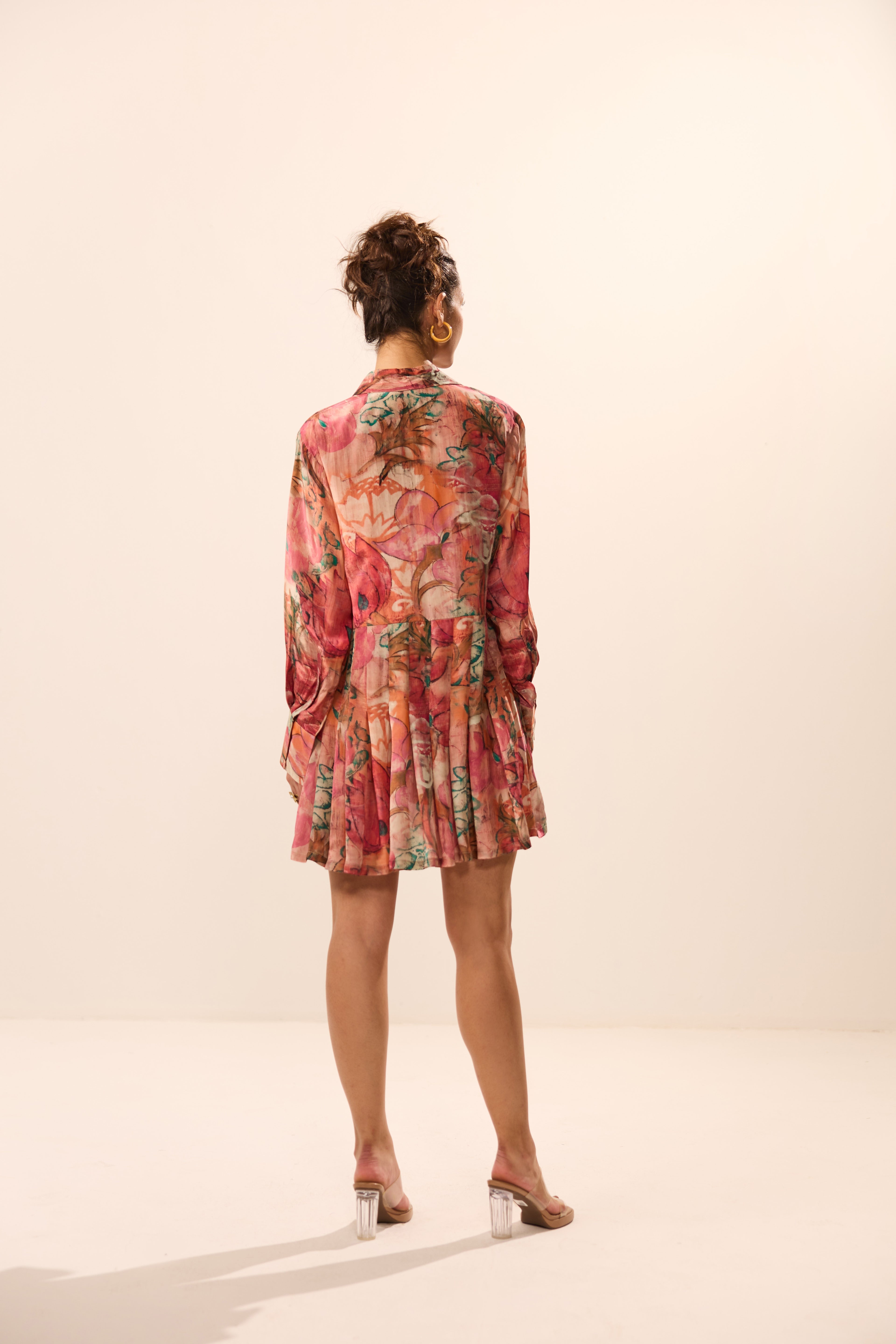 Marianna Collar Floral Dress