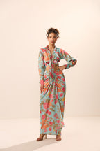 Adele Tie Knot Top with Skirt