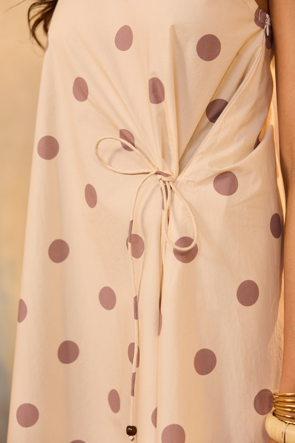 Cosabella Polka One Shoulder Dress