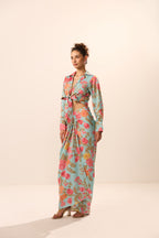 Adele Tie Knot Top with Skirt