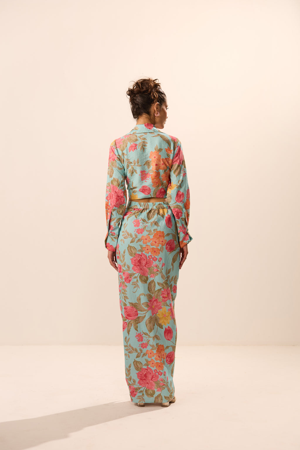Adele Tie Knot Top with Skirt