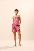 Capucine Off Shoulder Floral Co-ord Set