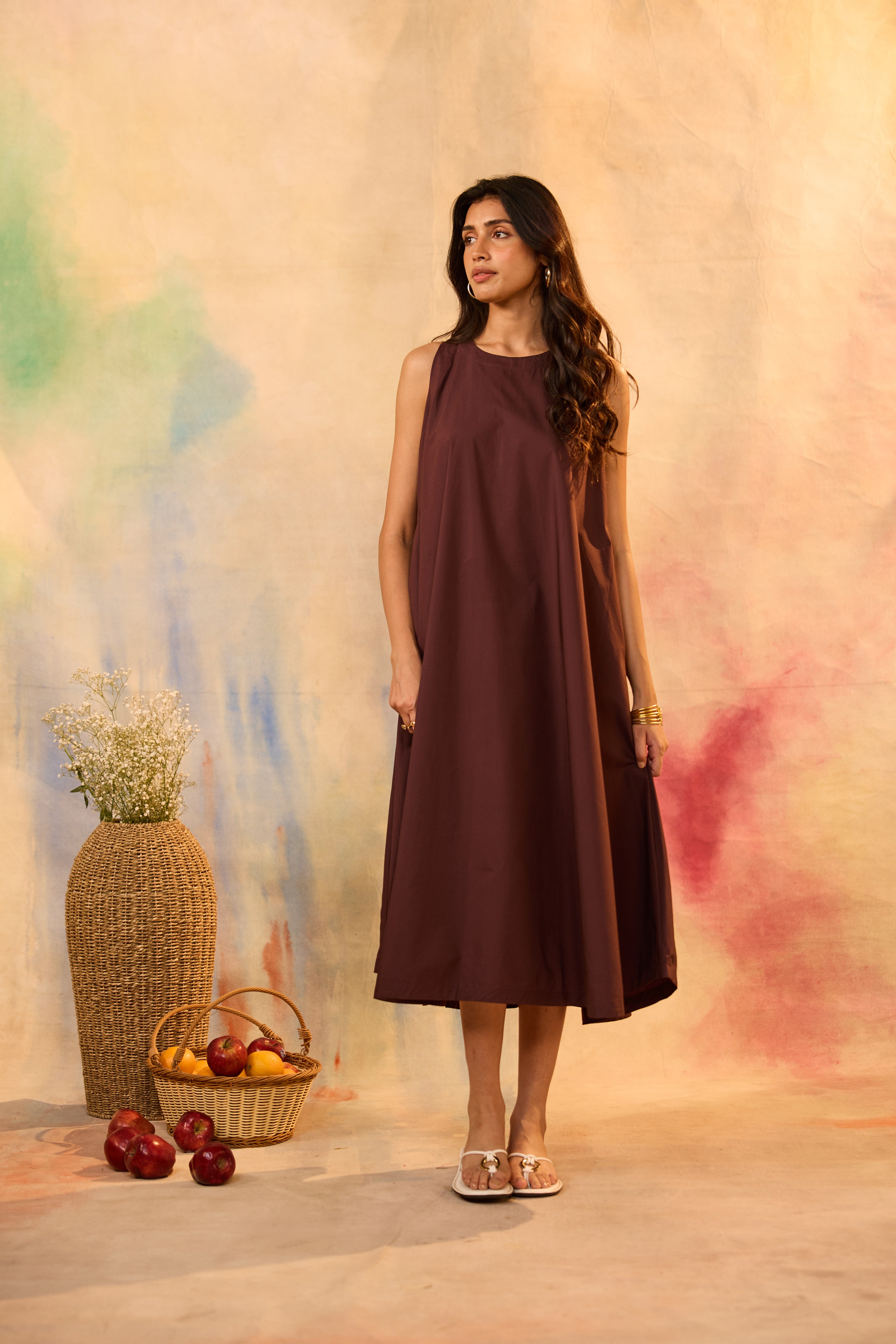 Avenoir Sleeveless Midi Dress