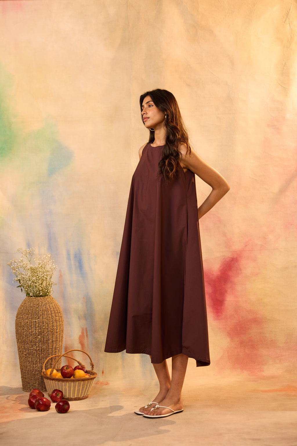 Avenoir Sleeveless Midi Dress