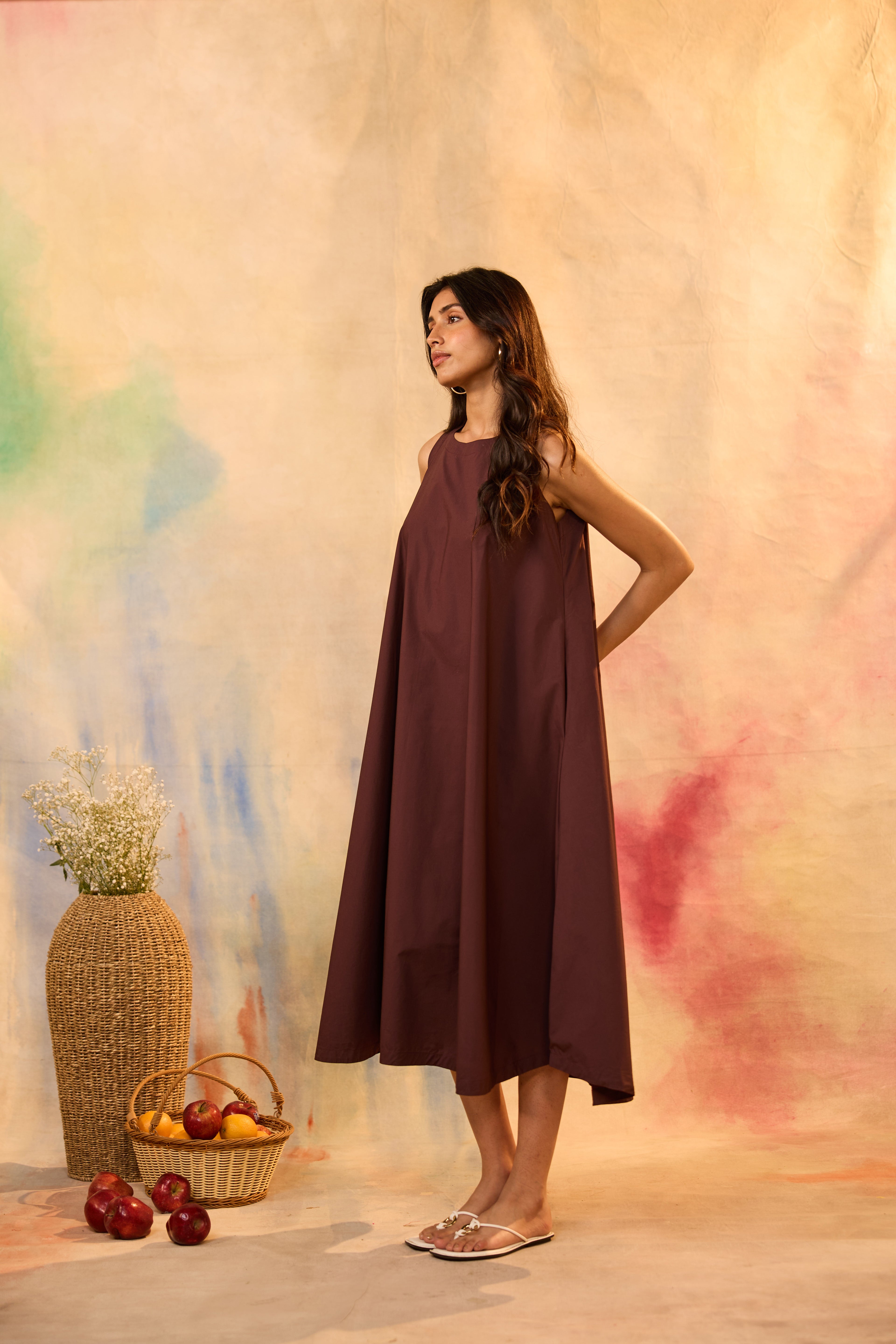 Avenoir Sleeveless Midi Dress