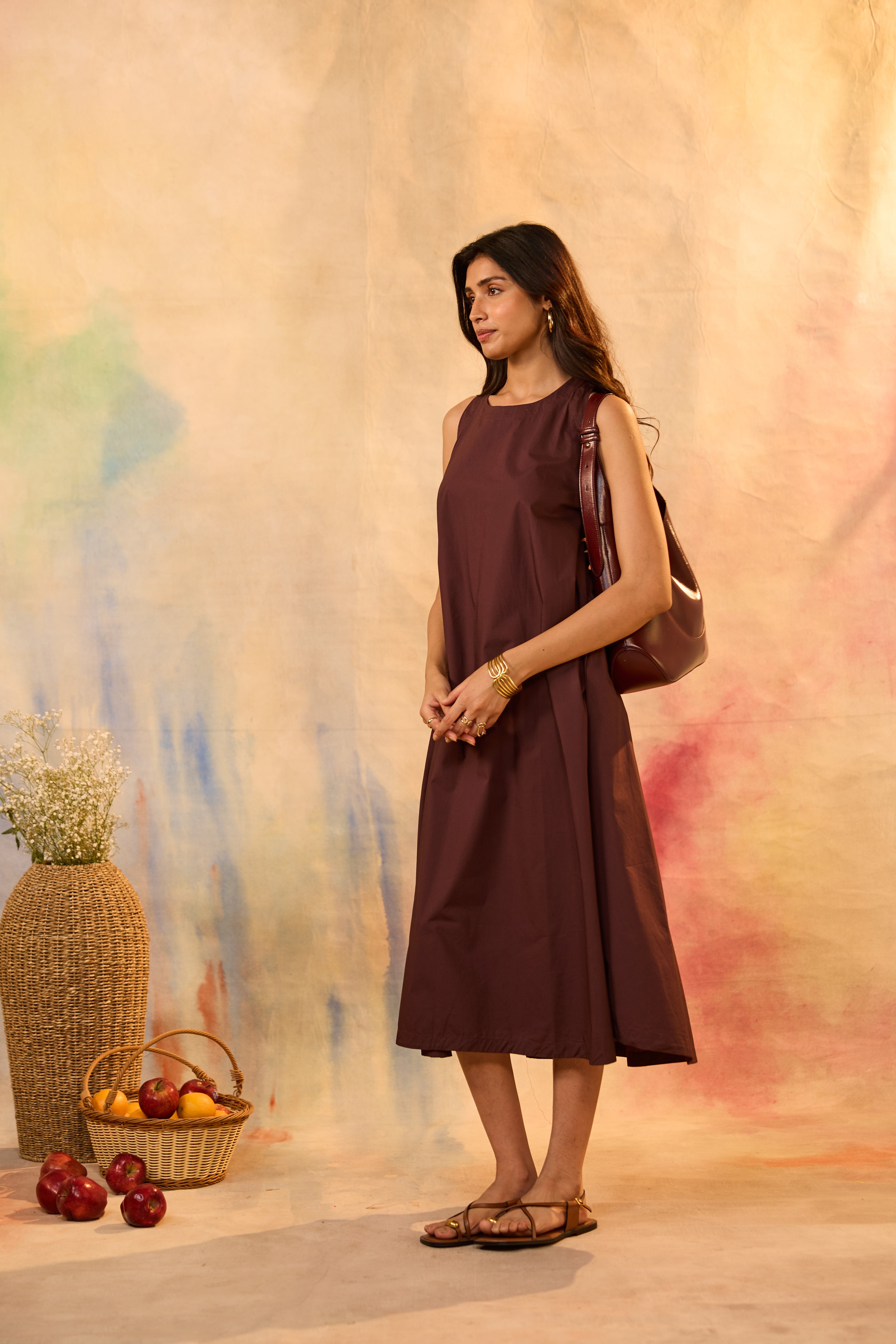 Avenoir Sleeveless Midi Dress
