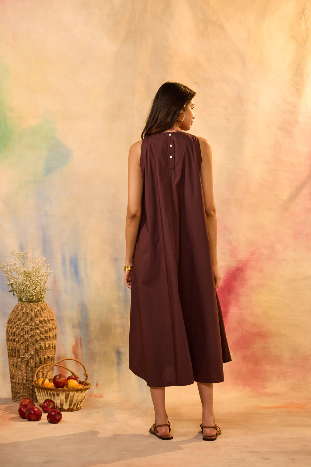 Avenoir Sleeveless Midi Dress