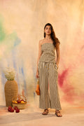Esther Striped Strapless Co-ord Set