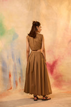 Olivia Crop Top with Skirt
