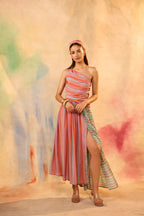 Suzette Striped Maxi Dress