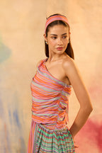 Suzette Striped Maxi Dress
