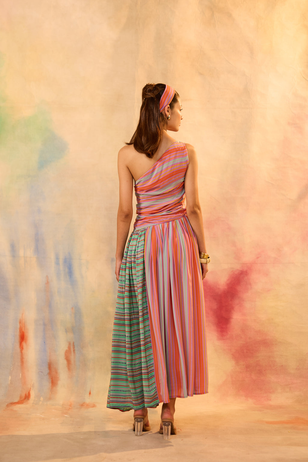 Suzette Striped Maxi Dress